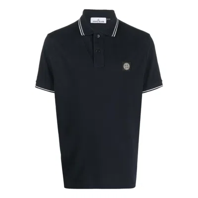 STONE ISLAND STONE ISLAND Patch Polo Shirt 'Navy'