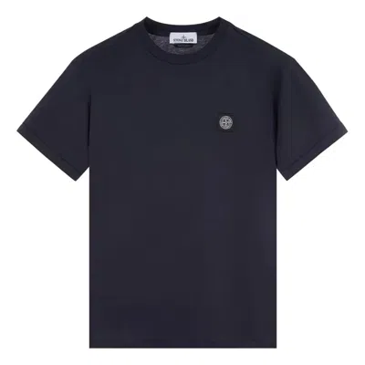 Stone Island Patch Short-sleeve T-shirt 'navy Blue'