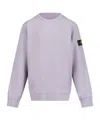 Stone Island Patch Sweatshirt In Purple
