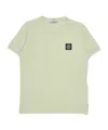 Stone Island Patch T-shirt In Green
