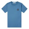 Stone Island Patch T-shirt 'mid Blue'