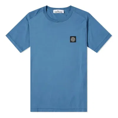 Stone Island Patch T-shirt 'mid Blue'