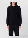 Stone Island Ribbed Crewneck Sweater With Long Sleeves