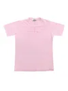 Stone Island Pink T-shirt With Prints In Pink