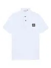 Stone Island Ss Polo In Blue