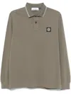 STONE ISLAND PIQUÉ-WEAVE POLO SHIRT