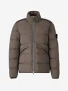 Stone Island 43028 Giubbotto Vera Piuma Rds In Military Green