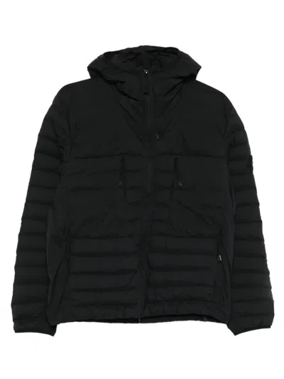 STONE ISLAND SEAMLESS AND ANTI-DROP HOODED DOWN JACKET
