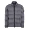 Stone Island Plain Down Jackets 'grey' In Brown