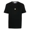 Stone Island Plain Logo T-shirt 'black'