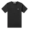Stone Island Plain Logo T-shirt 'black'