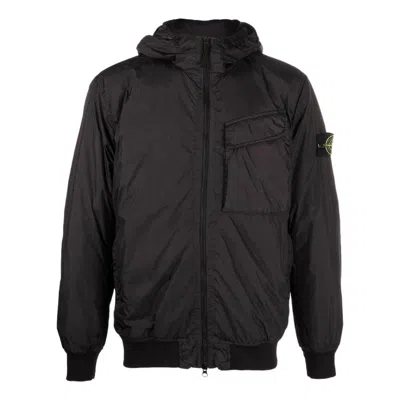 Stone Island Pocket Detail Crinkle Reps Jacket 'black'