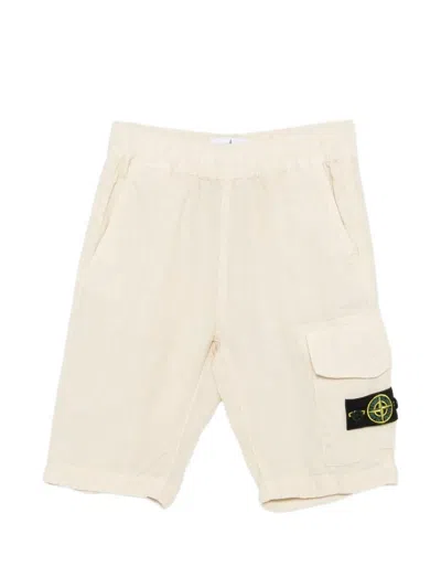 Stone Island Kids'  Bermuda Regular In Neutral