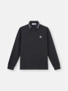 Stone Island Polo In Black