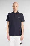 Stone Island Polo Shirt  Men Color Blue