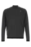Stone Island Long Sleeve Sweater With Ribbed Cuffs And Hem In Brown