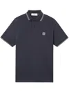 Stone Island Polo Shirt In Blue
