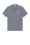 Stone Island Polo In Dark Blue