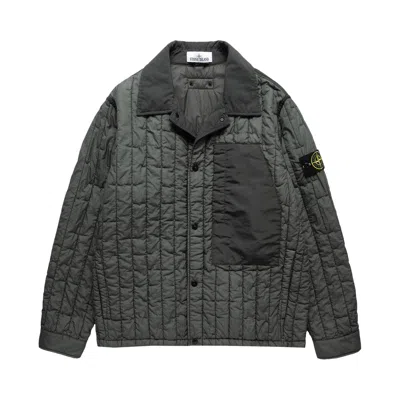 Pre-owned Stone Island Polo Down Jacket 'musk' | Brown | Men's Size Xxl