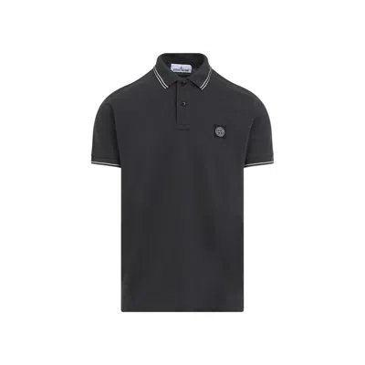 Stone Island Polo In Grey