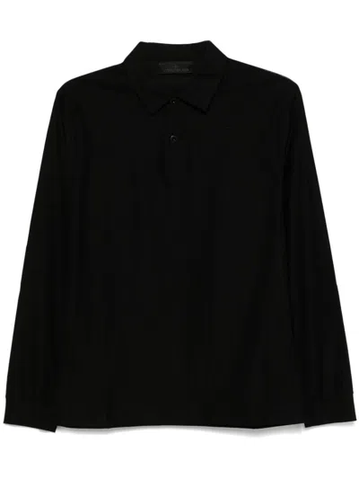 Stone Island Polo Shirt In Black