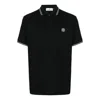 Stone Island Polo Shirt In Black