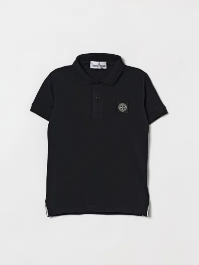 Stone Island Polo Shirt Kids  Junior In Blue