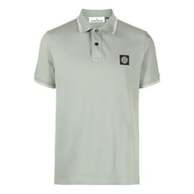 Stone Island Polo Shirt 'light Green'