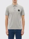 Stone Island Polo Shirt Men  In Gray