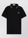 Stone Island Mens Black Brand-patch Regular-fit Stretch-cotton Polo Shirt Xl In Black