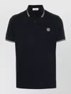 Stone Island Mens Black Brand-patch Regular-fit Stretch-cotton Polo Shirt Xl In Blue