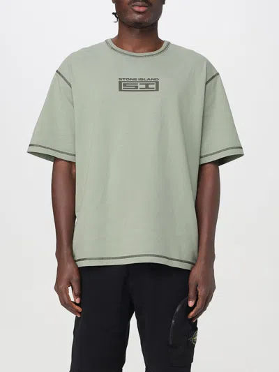 STONE ISLAND T-SHIRT STONE ISLAND MEN COLOR BLUE,G79617009
