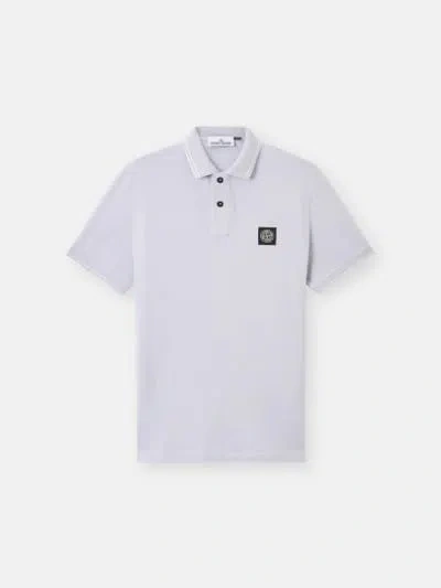 Stone Island Polo Ss In Gray