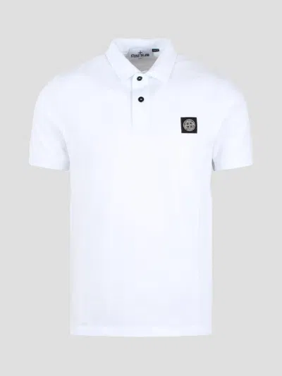 Stone Island Polo White