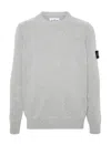 Stone Island Sweater  Men Color Grey In Polvere Melange