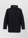 Stone Island Light Compact Touch Poly-tc Casual Jackets And Parka Blue