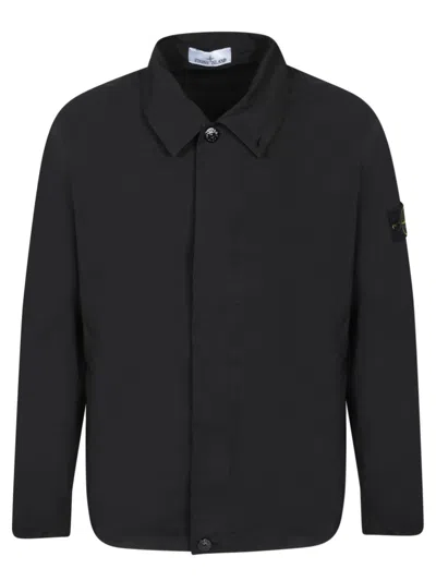 Stone Island Polytech Black Shirt Jacket