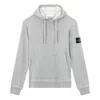 Stone Island Hoodie Sweater In Gray