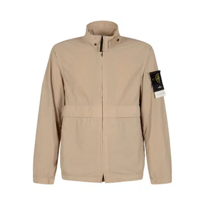 Pre-owned Stone Island Practical Pocket Jacket 'desert' | Tan | Men's Size Xl In Brown