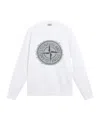 Stone Island Print Sweater In White