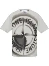 Stone Island Printed T-shirt In Grey