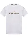 STONE ISLAND PRINTED T-SHIRT