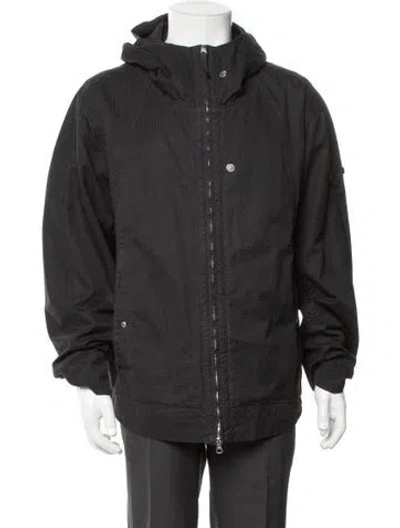 Pre-owned Stone Island Puffer Coat In Gray