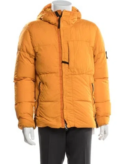 Pre-owned Stone Island Puffer Coat In Multi