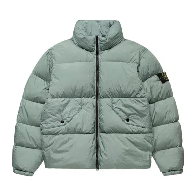 Pre-owned Stone Island Puffer Down Jacket 'sage' | Green | Men's Size Xxl