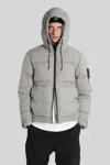 Stone Island Puffer In Grey Polyamide In Gray
