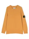 Stone Island Pull Roll In Orange
