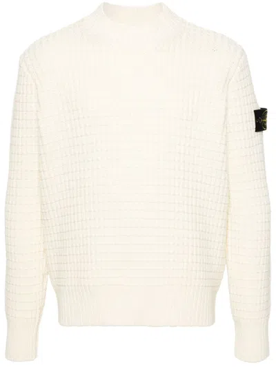 STONE ISLAND COMPASS SWEATER - MEN'S - VIRGIN WOOL