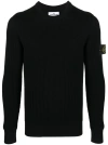 Stone Island Sweaters In Black