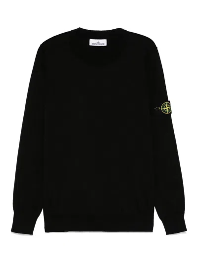 STONE ISLAND SUÉTER CON ESCOTE BARCO - GRIS